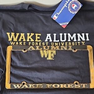 Wake Forest Alumni T and Plate Cover